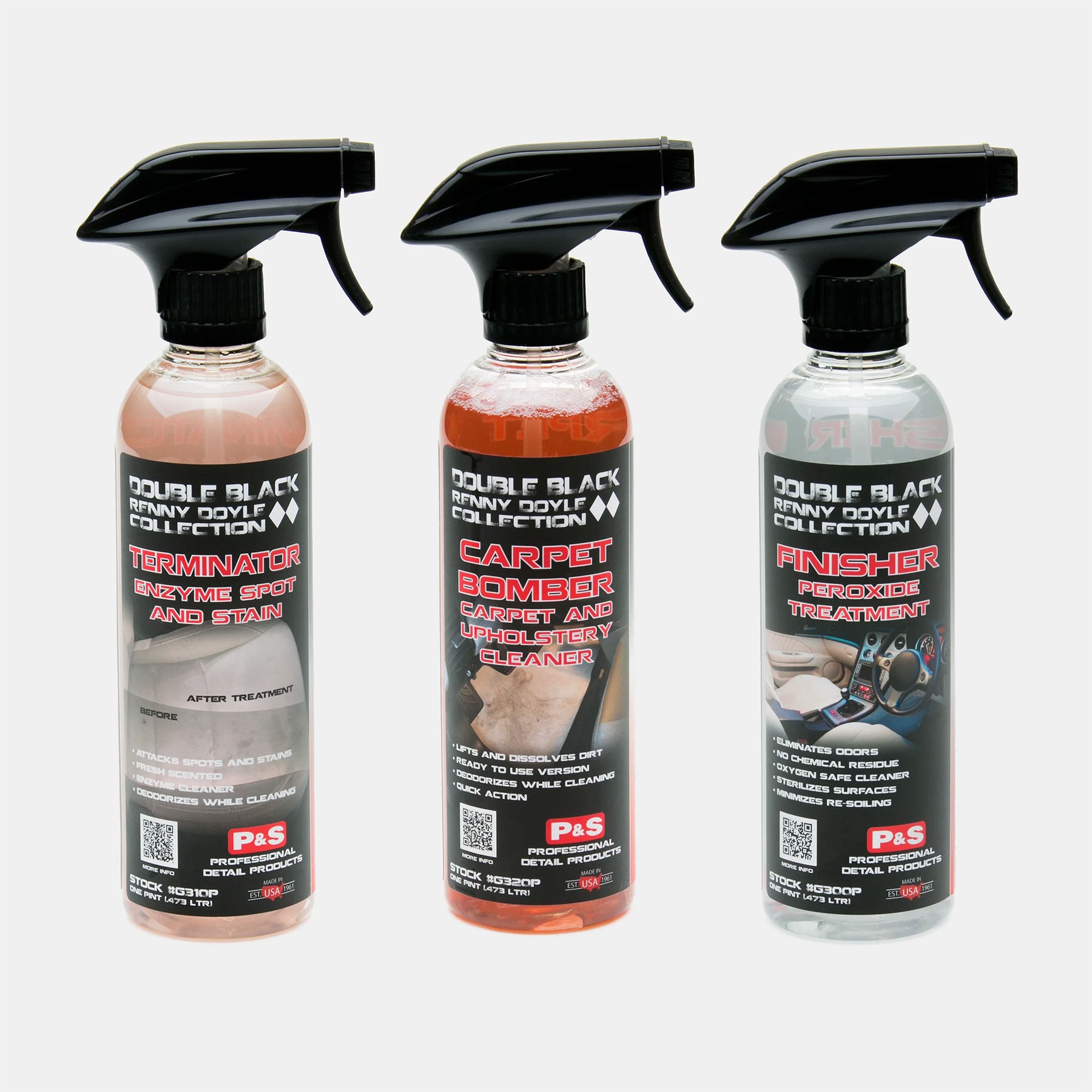 P & S Double Black Xpress Interior Cleaner Vs. Adam's Polishes and Chemical  Guys Compareison Review 