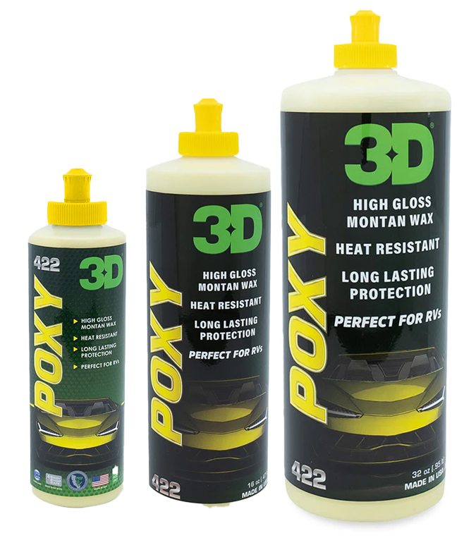8oz 3D ONE & SPEED Combo-Rubbing Compound-Polish-All In One Kit