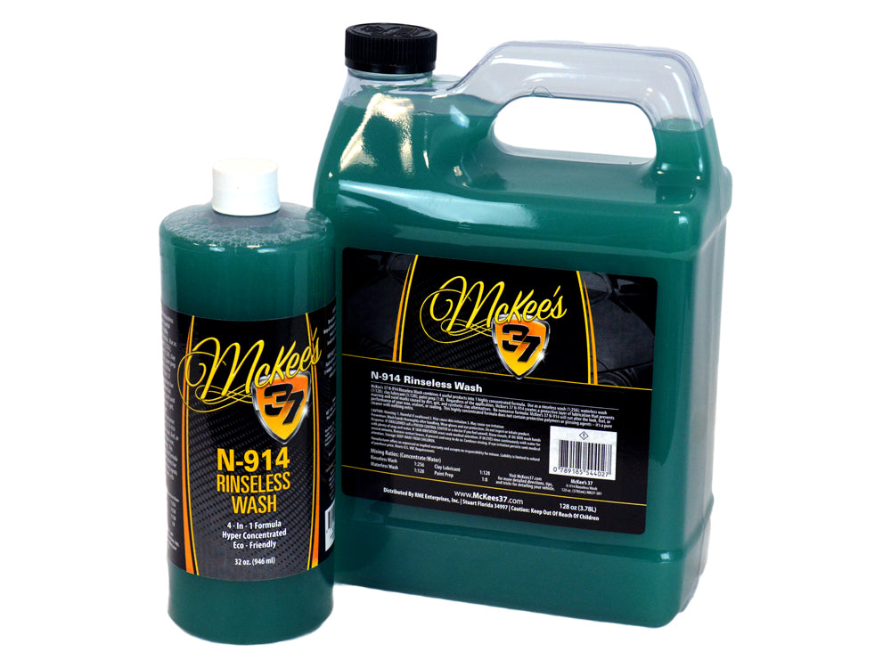 McKee's 37 SiO2 Rinseless Wash (Hyper Concentrated Rinseless/Waterless Solution) 32 fl. oz.