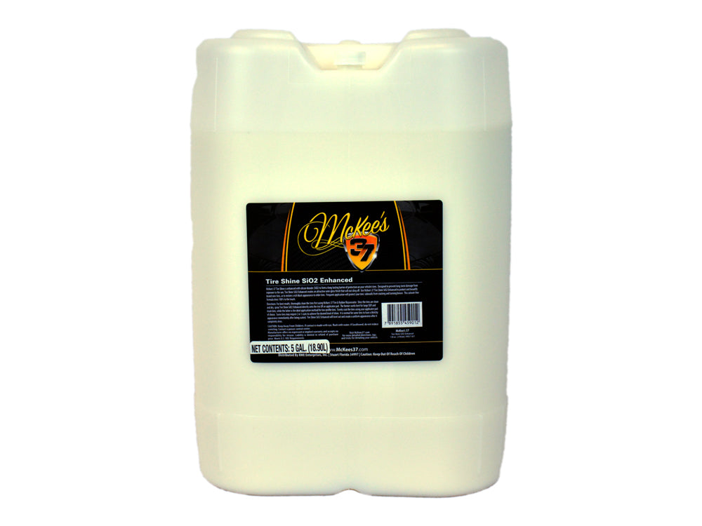 McKee's 37 Tire Shine SiO2 Enhanced 5 Gallon Refill