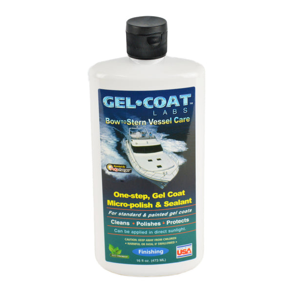 Gel Coat Labs One Step Micro-Polish & Sealant - FREE APPLICATOR