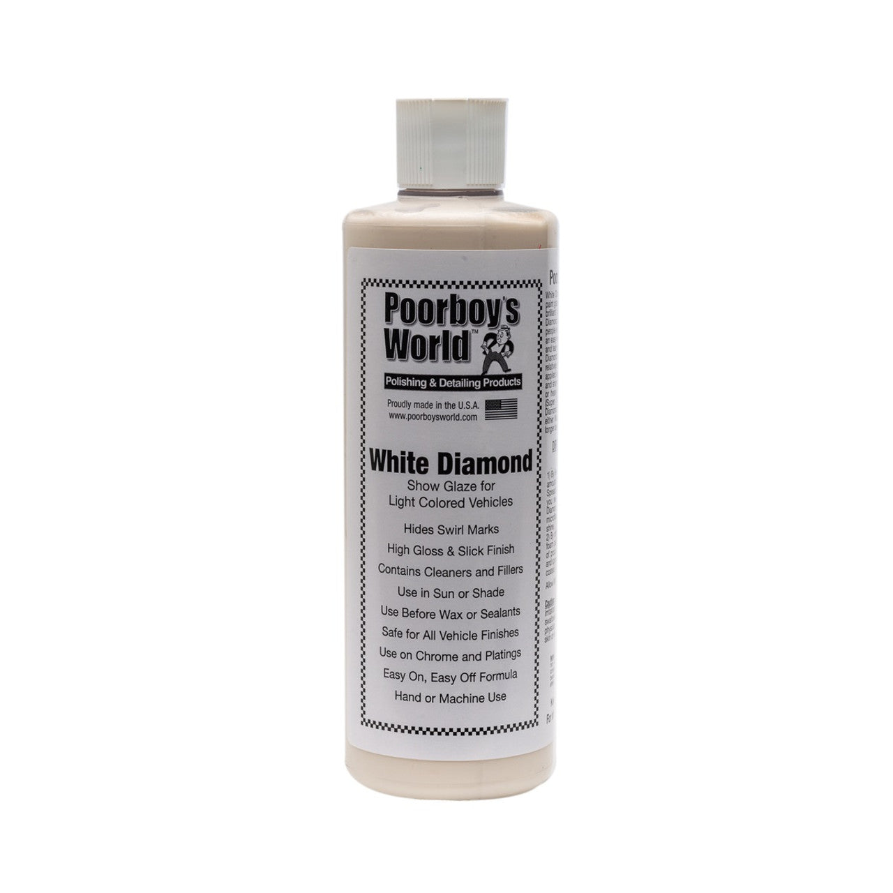 Poorboys World White Diamond Car Shine 16oz