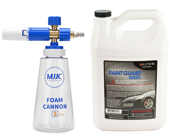 MJJC Foam Cannon Ultima Paint Guard Wash Combo