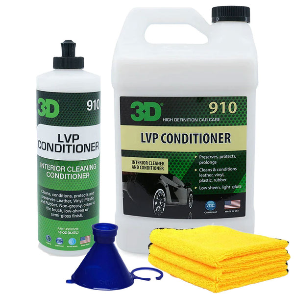 3D LVP Interior Conditioner 144 oz. Refill Kit