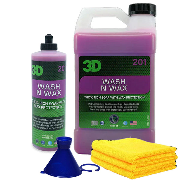 3D Wash N Wax 144 oz. Refill Kit