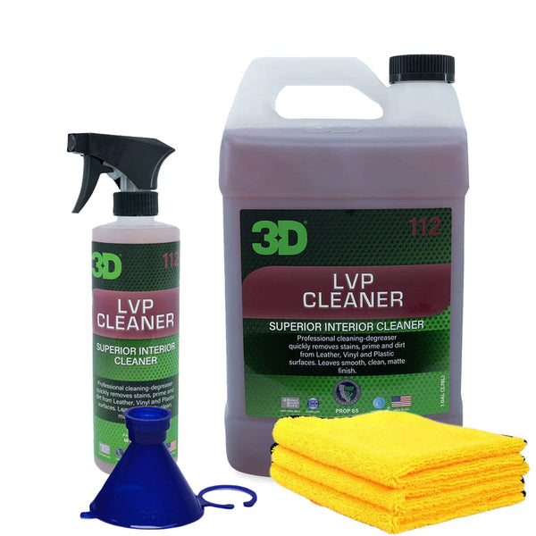 3D LVP Interior Cleaner 144 oz. Refill Kit