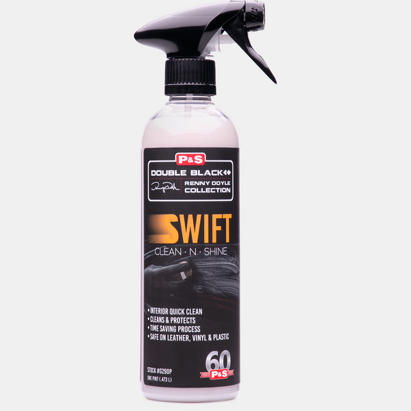  P&S Professional Detail Products - Swift Clean & Shine -  Interior Cleaner for Leather, Vinyl and Plastic, Pleasant Fragrance (1  Pint) : Automotive
