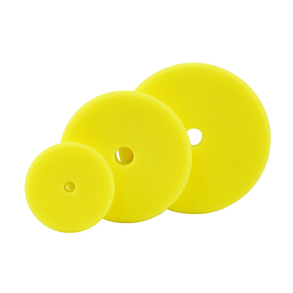 Buff and Shine Uro-Tec Yellow Light Polishing Foam Pad - 3 Sizes Available