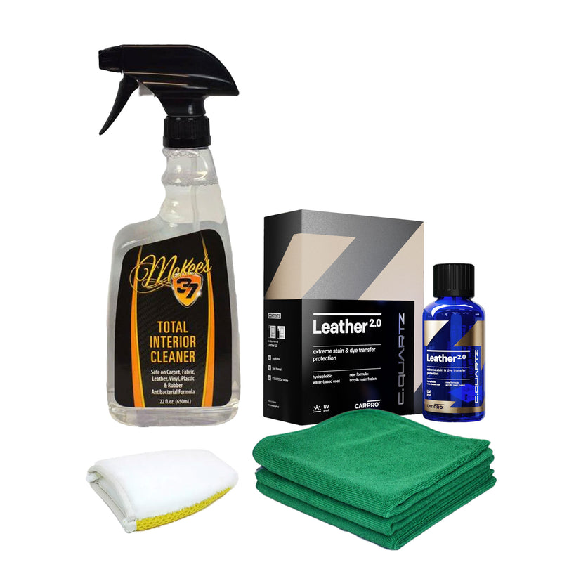 CarPro Cquartz Leather Coating Complete Kit