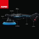 RUPES BigFoot iBrid HLR21 Polisher Kit + 2 FREE Additional Batteries