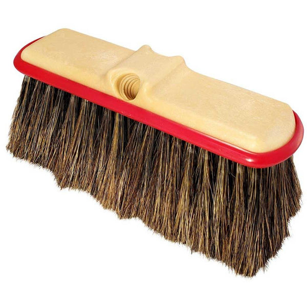 Autoforge 10 Inch Boar's Hair Wash Brush with Bumpers
