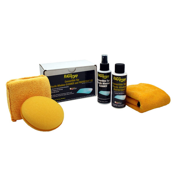 RaggTopp Convertible Top Plastic Window Cleaner & Protectant Kit