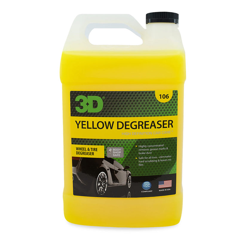 3D Yellow Degreaser Wheel Cleaner