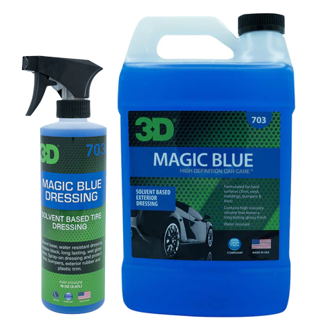 3D Magic Blue Tire Dressing