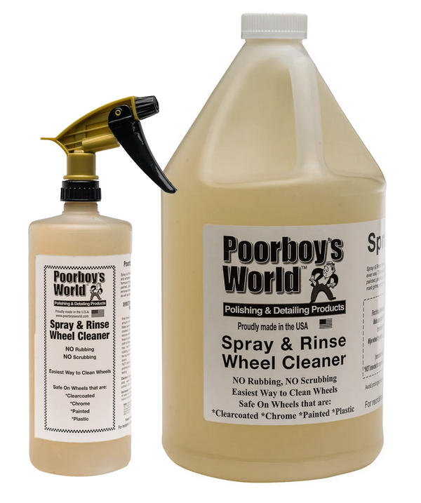Poorboy's World Spray & Rinse Wheel Cleaner