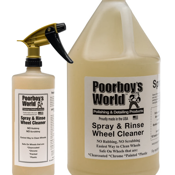 Poorboy's World Spray & Rinse Wheel Cleaner 32oz