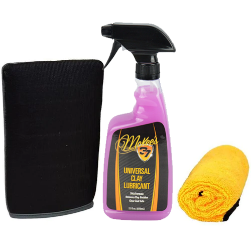 McKee's 37- Universal Clay Lubricant and Clay Mitt Combo