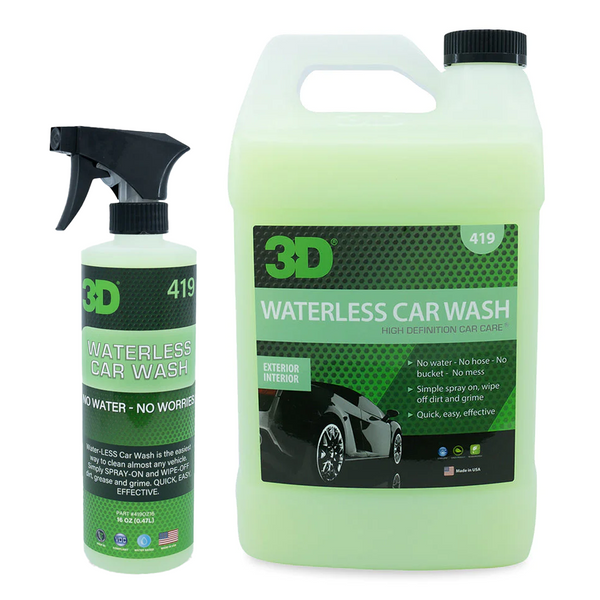 3D Waterless Car Wash