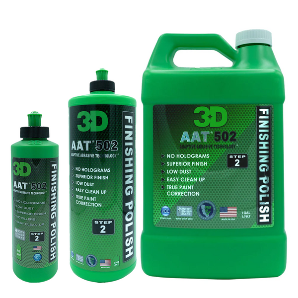  3D AAT 505 Correction Glaze - 8oz - Body Shop Swirl Remover for  Freshly Painted Vehicles - Montan UV Protection - Easy Clean Up - Adaptive  Abrasive Technology : Automotive
