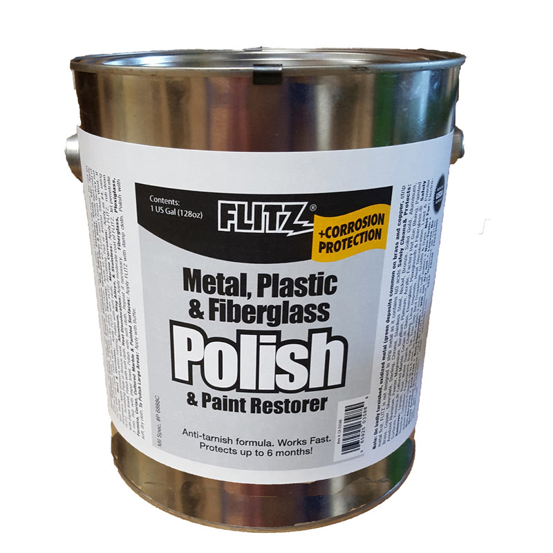 Metal, Plastic & Fiberglass Polish Cream Paste, Quart by Flitz | Boat Maintenance at West Marine