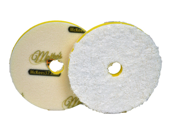 McKee\'s 37 mckee's 37 mk37-52575-1610 redline yellow foam cutting pad  (5.75 inch)