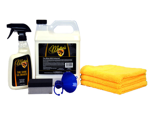 McKee's 37 Tire Shine SiO2 Enhanced 150 oz. Refill Kit