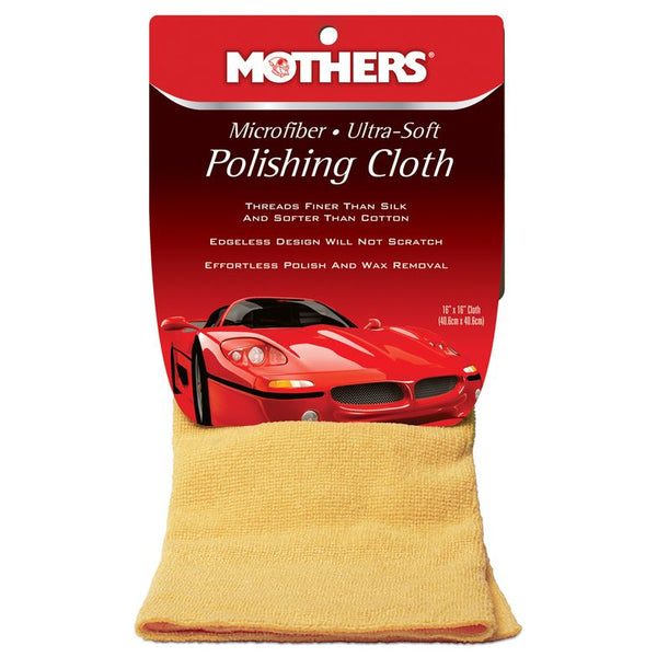 Mothers Mag & Aluminum Polish & Microfiber Cloth Kit