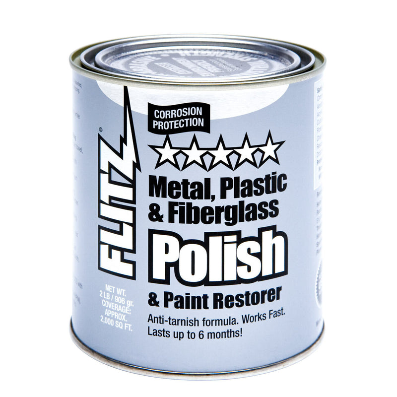 Flitz Metal Polish 1.75 Oz. Tube Metal polish fiberglass cleaner #BP03511  NEW 65925135114