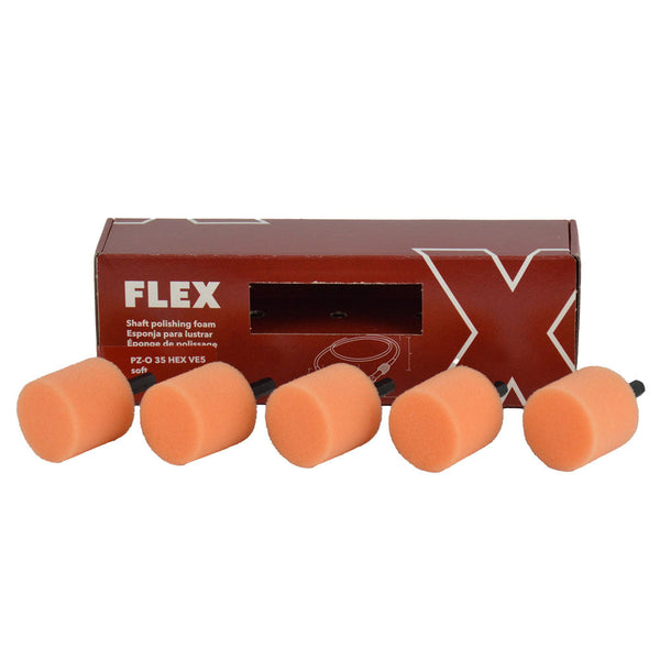 FLEX Soft Orange Cylindrical Foam Pad